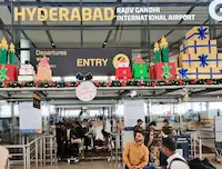 Alert-तीन विमानों को बम धमकी से हड़कंप, हैदराबाद एयरपोर्ट हाई अलर्ट पर