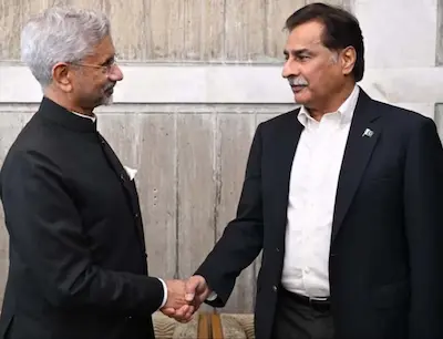 Bangladesh- खालिदा जिया के निधन पर जयशंकर ने पाकिस्तानी स्पीकर से मिलाया हाथ