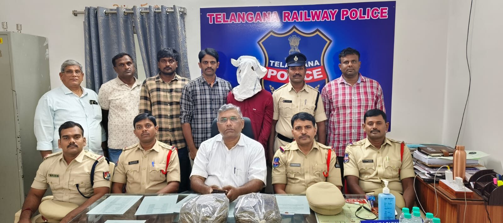 नागपुर से हैदराबाद में हो रही गांजा तस्करी का भंडाफोड़, आरोपी गिरफ्तार