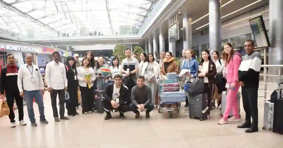 मध्य एशियाई देशों के मीडिया प्रतिनिधि हैदराबाद दौरे पर