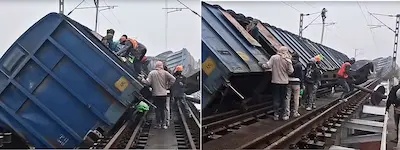 Bihar- बिहार के जमुई में बड़ा रेल हादसा, मालगाड़ी बेपटरी से रेल सेवा ठप