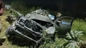 अमरोहा में भीषण सड़क हादसा