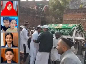 परिवार में 5 मौतों के शोक में दोस्त की हार्ट अटैक से मौत