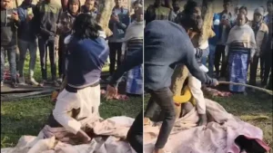 बिहार के सुपौल में युवक प्रेमिका के साथ पकड़ा गया