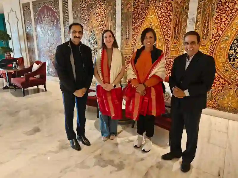 CEO : मुख्य निर्वाचन अधिकारी ने मैक्सिकन प्रतिनिधिमंडल का किया स्वागत