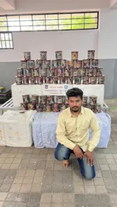 प्रतिबंधित नायलॉन कोटेड चीनी मांझा के साथ एक आरोपी गिरफ्तार