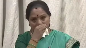 विधान परिषद में भावुक होकर रो पड़ी एमएलसी के. कविता, दिया इस्तीफा