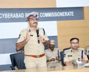 साइबराबाद पुलिस कमिश्नरेट में नववर्ष समारोह का आयोजन