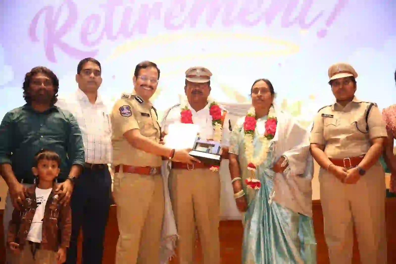 हैदराबाद सिटी पुलिस कमिशनरेट के 21 पुलिस अधिकारियों को भव्य विदाई