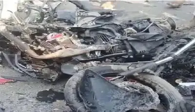 Bihar- बिहार में भीषण सड़क हादसा, दो बाइकों की टक्कर में 4 युवकों की मौत, एक घायल