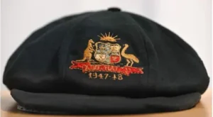 ब्रेडमैन की ‘बैगी ग्रीन’ कैप ₹2.92 करोड़ में नीलाम