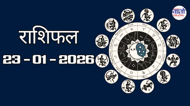Today Rasifal : राशिफल – 23 जनवरी 2026 Horoscope in Hindi