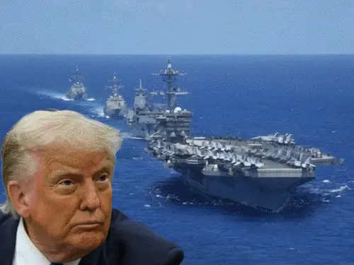 Trump: ट्रम्प की ईरान को खुली चेतावनी: दूसरा नौसैनिक बेड़ा रवाना