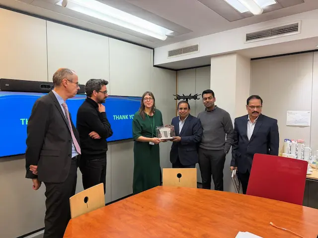 Brussels : सीईओ रेड्डी ने यूरोपीय संसद अधिकारियों से की मुलाकात