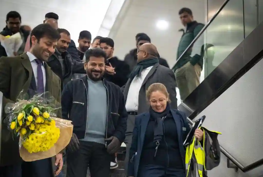 मुख्यमंत्री के नेतृत्व में ‘तेलंगाना राइजिंग’ प्रतिनिधिमंडल ज्यूरिख पहुँचा