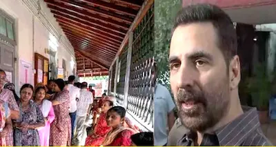 Mumbai- महाराष्ट्र के 28 नगर निगमों में वोटिंग, जनता और हस्तियों की बढ़ी भागीदारी