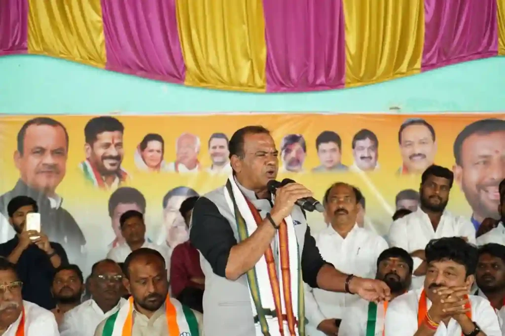 Telangana : कोमटिरेड्डी ने मल्काजगिरी नगर पालिका चुनाव अभियान का किया शुभारंभ