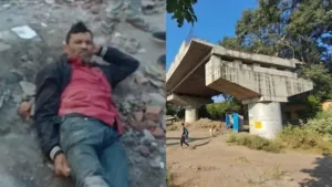 गूगल मैप ने किया धोखा, निर्माणाधीन पुल से बाइक सवार 40 फीट गिरे