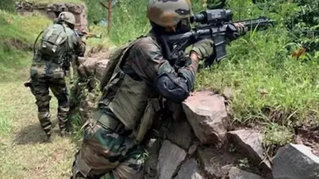 J&K Terrorism Operation : जम्मू-कश्मीर के डोलगाम इलाके में एनकाउंटर