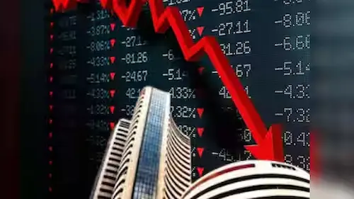 Sensex News :  बाजार में गिरावट, सेंसेक्स 300 अंक नीचे