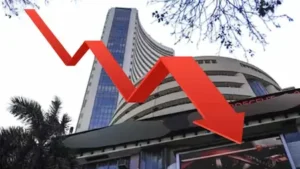 सेंसेक्स और निफ्टी दोनों लाल निशान में बंद