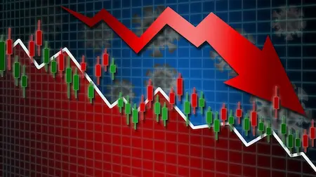 Sensex : सेंसेक्स 600 अंक से ज्यादा टूटा, निफ्टी में भी भारी दबाव