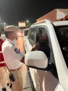 नशे में वाहन चलाने के आरोप में 314 पर कार्रवाई