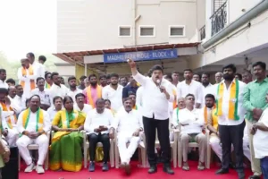 कांग्रेस सरकार ने गांधी सरोवर परियोजना के तहत सैकड़ों घर ढहाए – राव