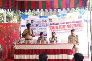 भारी वाहन चालकों के लिए मुफ्त नेत्र स्वास्थ्य शिविर आयोजित