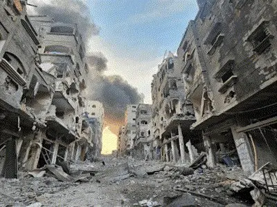 Gaza: गाजा में तबाही का नया खुलासा