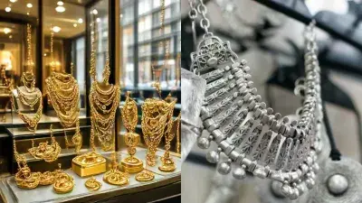 Gold Silver: सोना-चांदी: भारी गिरावट और निवेशकों की मुनाफावसूली