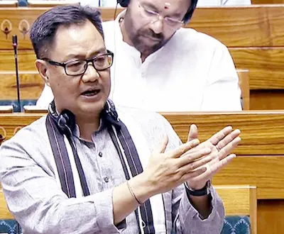 National- रिजिजू ने कांग्रेस पर लगाए गंभीर आरोप, स्पीकर चैंबर का वीडियो किया जारी