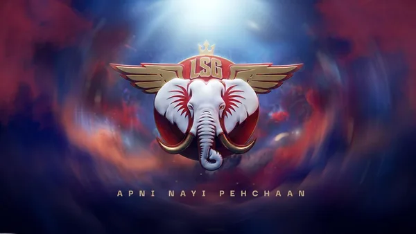 LSG logo 2026 : लखनऊ टीम का नया लोगो जारी, लाल रंग बना चर्चा!