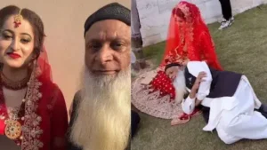 70 साल के ‘चचा’ और 22 साल की दुल्हन