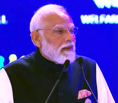 AI- एआई समिट 2026 में पीएम मोदी बोले– इनोवेशन का बेंचमार्क हो मानव हित