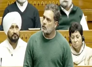 Delhi- लोकसभा में हंगामा, राहुल गांधी को बोलने नहीं देने पर विपक्ष का विरोध, कार्यवाही स्थगित