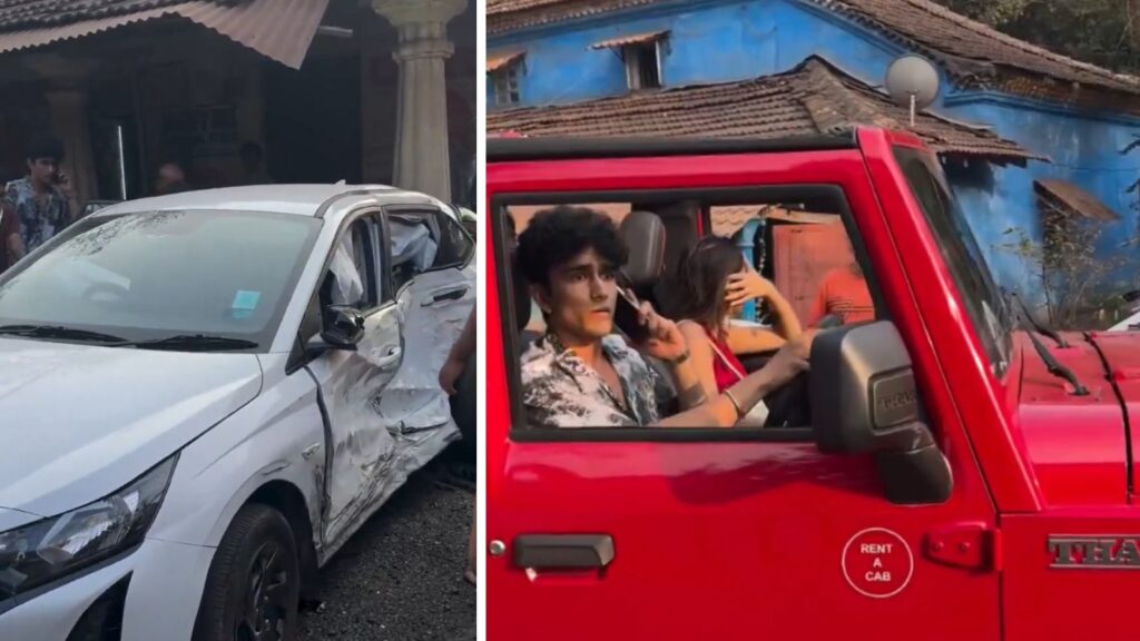 Goa road accident tourist : गोवा में किराए की थार से हादसा, पर्यटक की मौत!