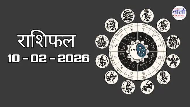 Today Rasifal : राशिफल – 10 फ़रवरी 2026 Horoscope in Hindi