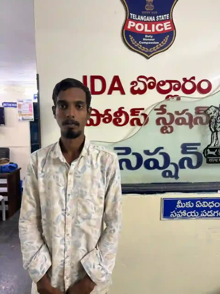 Hyderabad : युवक की हत्या का आरोपी गिरफ्तार