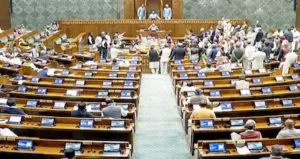 National- लोकसभा में हंगामे के चलते प्रश्नकाल स्थगित