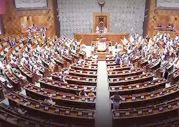 Delhi- लोकसभा में विपक्ष ने किया जोरदार हंगामा, प्रश्नकाल ठप