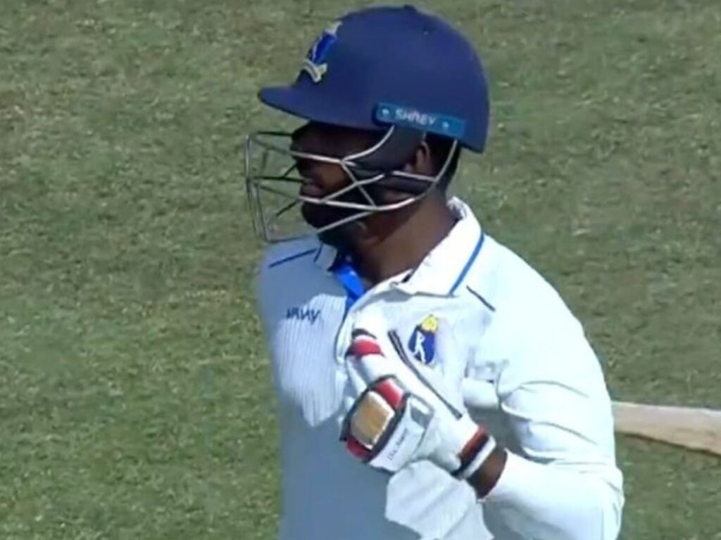 Ranji Trophy 2026 : 299 पर आउट! रणजी में ट्रिपल सेंचुरी से चूके सुदीप