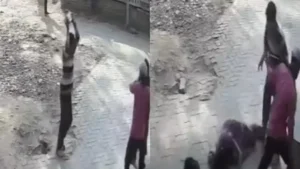 छेड़छाड़ का विरोध करने पर नाबालिग लड़की पर बर्बर हमला