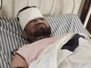 4 बेटियों के पिता का पैर कट गया