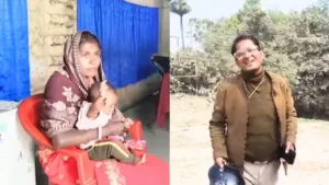 गंगा में छलांग लगाने से पहले मां को बचाया