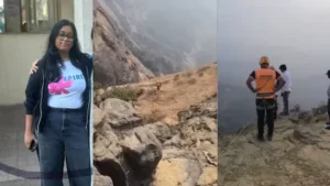 लोनावला ट्रेकिंग हादसा, लॉ छात्रा 390 फीट गहरी खाई में गिरी