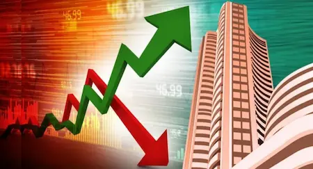 Stock Market : उतार-चढ़ाव के बाद सपाट बंद हुआ घरेलू शेयर बाजार