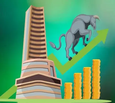 Sensex : 700 अंक की जोरदार छलांग के बाद सपाट बंद हुआ सेंसेक्स