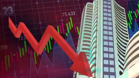 Sensex-News : सेंसेक्स 961 अंक टूटा, निफ्टी 318 अंक लुढ़का