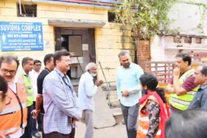 कर्णन ने गोशामहल और कारवान सर्किलों का निरीक्षण किया